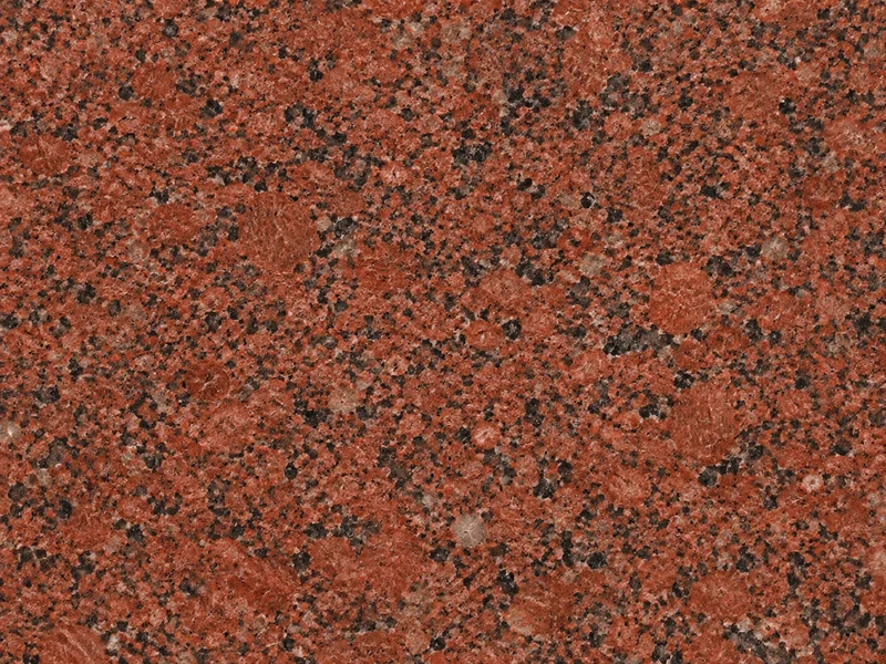 Indian Red (印度红) — AI-generated illustrative stone texture, not actual inventory